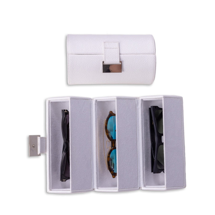 Richie Sunglass Roll, White