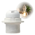 Screw E27 Light Bulb Lamp Holder Base Pendant Socket~3653