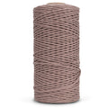 SOFT COTTON CORD ZERO WASTE 2 MM - 1 SINGLE STRAND - Mink