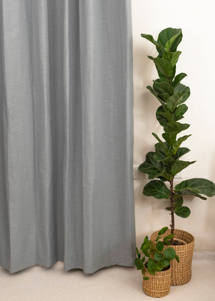 Solid cotton Fabric - Ultimate Grey