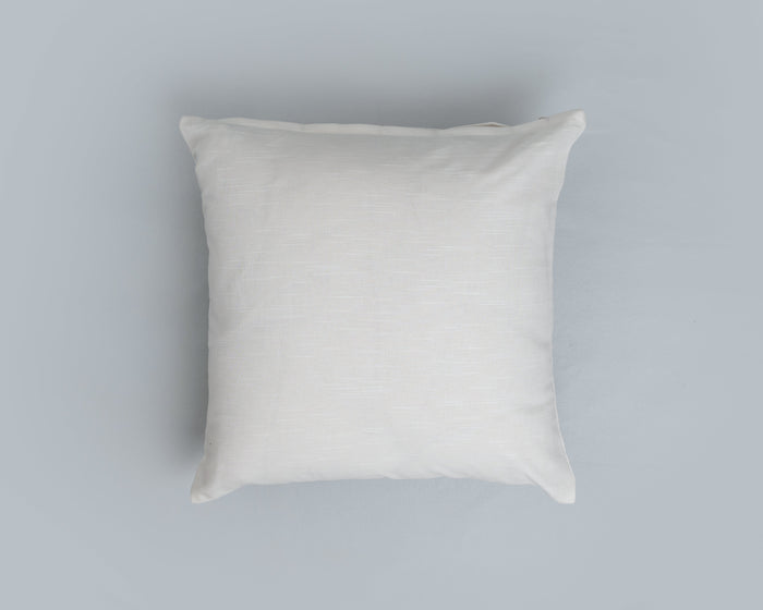 Solid White 100% cotton plain cushion cover for sofa