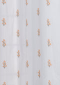 Spring premium 100% cotton floral fabric for sheer curtain