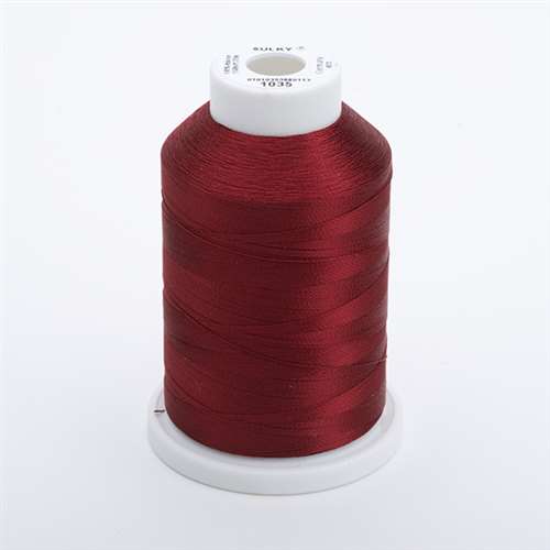 Sulky 40 wt 1500 Yard Rayon Thread - 944-1035 - Dark Burgundy
