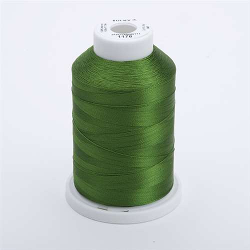 Sulky 40 wt 1500 Yard Rayon Thread - 944-1176 - Med Dk Avocado
