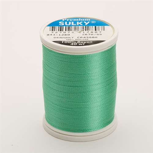 Sulky 40 wt 850 Yard Rayon Thread - 943-1280 - Dk Willow Gr