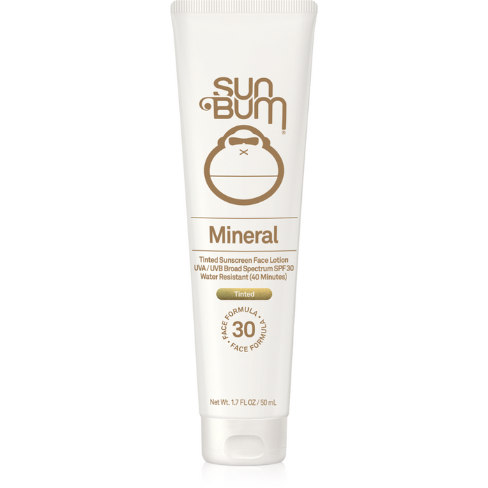 Sun Bum Mineral SPF 30 Tinted Sunscreen Face Lotion 1.7oz tube