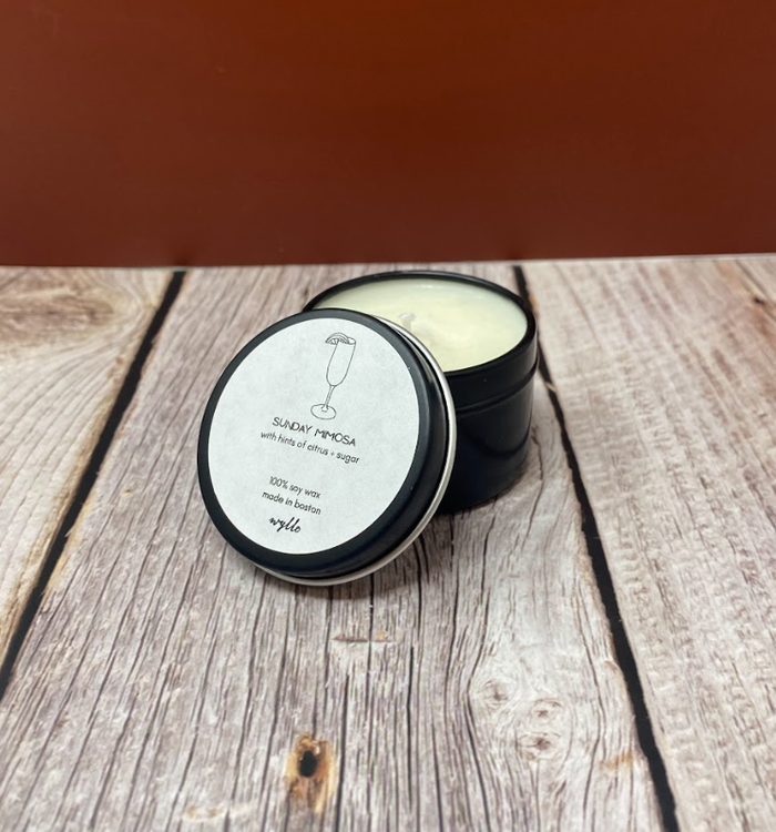 Sunday Mimosa Soy Candle 2 oz