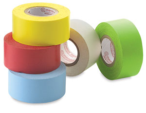 Traditional Mavalus Tape, 1"x 324", Red, Blue, Green, Yellow, White