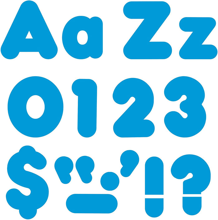 Trend Ready Letters, 4", Variety of Colors, Casual, Combo Pack (Uppercase & Lowercase)