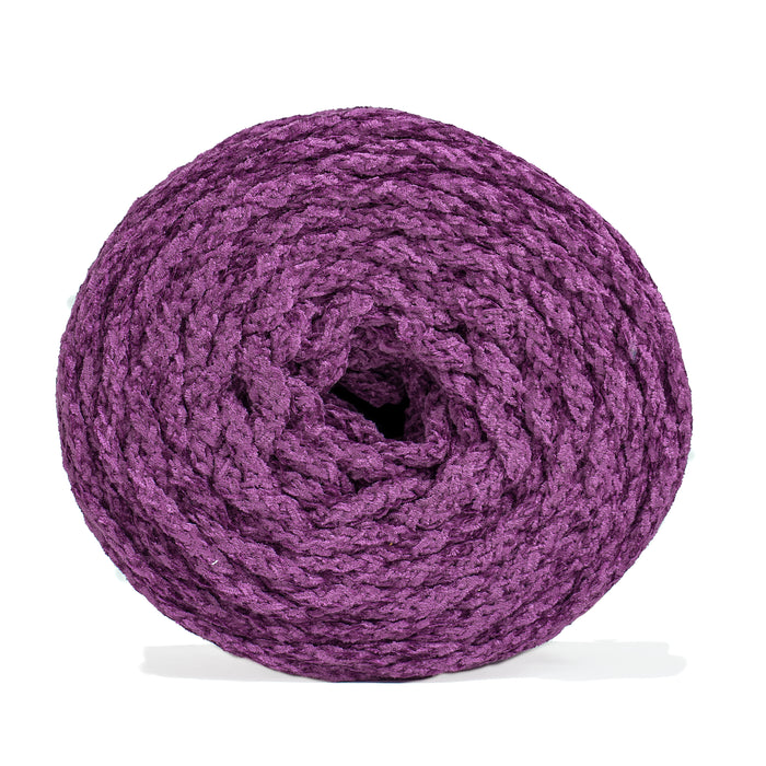 Velvet Air Braided Cord Purple Color