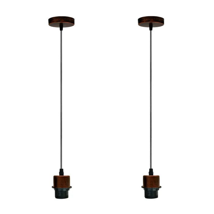 Vintage Industrial Rustic Red Ceiling Pendant Light~4228
