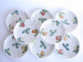 edgebrookhouse - Vintage Made in Portugal Embossed Salad Plates - Set of 8