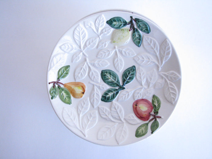 edgebrookhouse - Vintage Made in Portugal Embossed Salad Plates - Set of 8