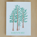 Welcome to the World Card