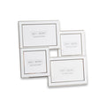 White Collage Picture Frame Holds Four 4" x 6" Photos