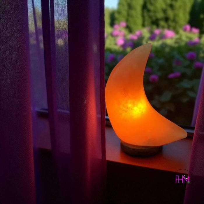 Witches Moon Himalayan Salt Lamp 🌙