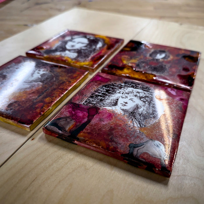 Women of Distinction Coaster Set