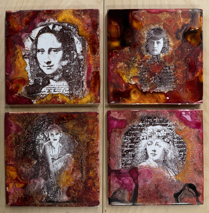 Women of Distinction Coaster Set