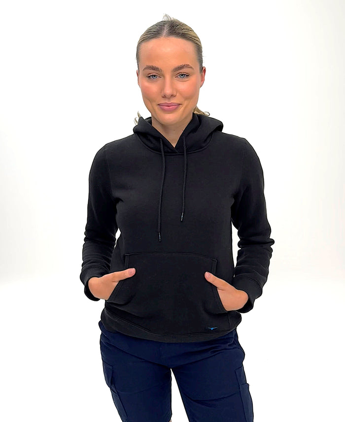Womens Basic Pullover Black