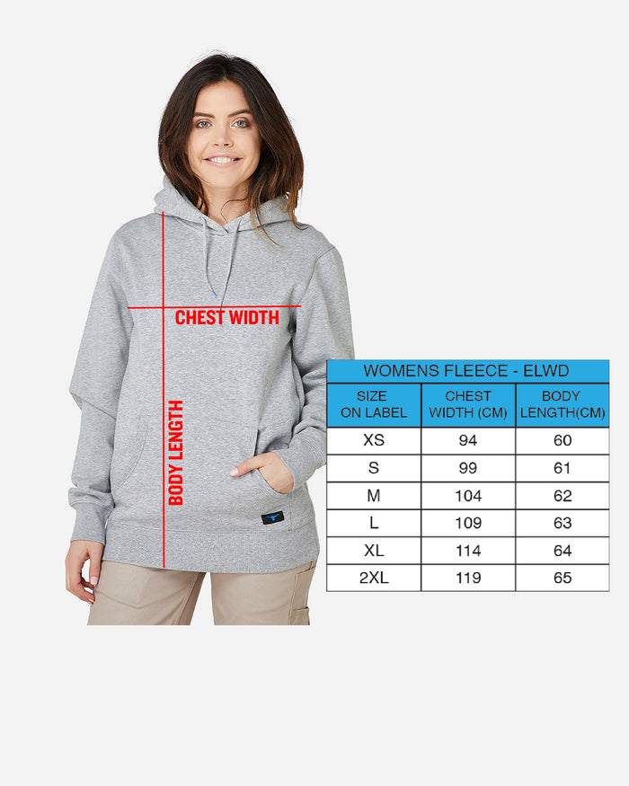 Womens Basic Pullover Grey Marle